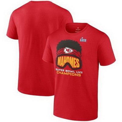 Men's Kansas City Chiefs Red Printed T Shirt 302476