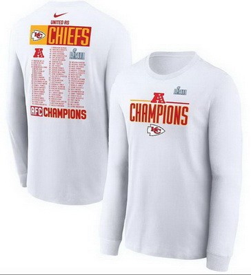 Men's Kansas City Chiefs White Performance Sweater 302233