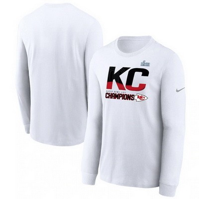 Men's Kansas City Chiefs White Printed Pullover Hoodie 302525