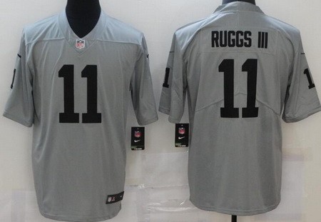 Men's Las Vegas Raiders #11 Henry Ruggs III Limited Gray Inverted Vapor Untouchable Jersey
