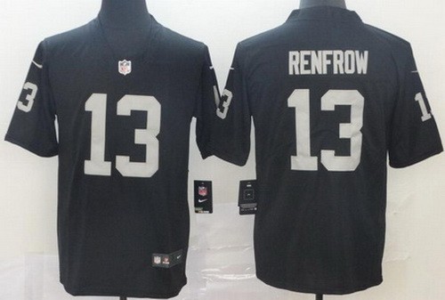 Men's Las Vegas Raiders #13 Hunter Renfrow Limited Black Vapor Untouchable Jersey