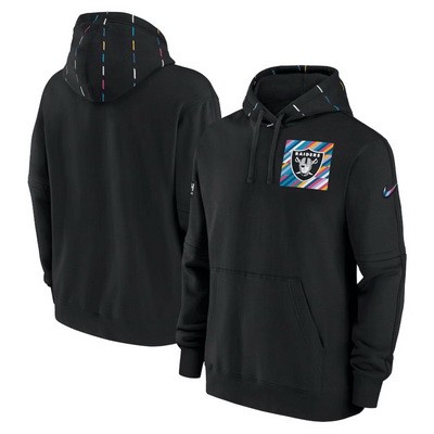 Men's Las Vegas Raiders Black 2023 Crucial Catch Club Pullover Hoodie