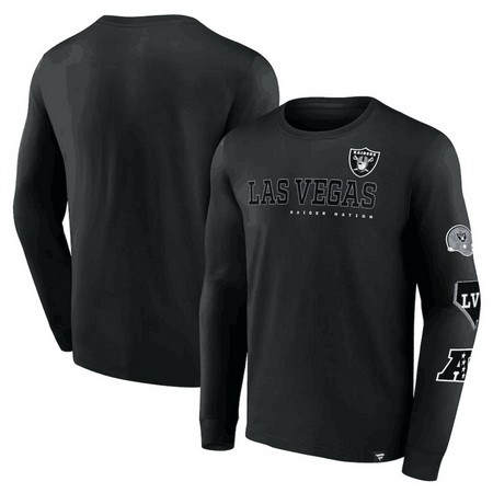 Men's Las Vegas Raiders Black High Whip Pitcher Sweatshirts