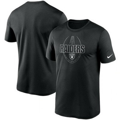 Men's Las Vegas Raiders Black Icon Performance T-Shirt