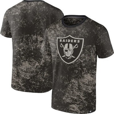 Men's Las Vegas Raiders Black Shadow T Shirt