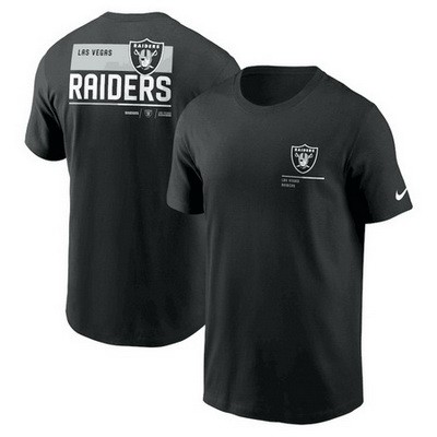 Men's Las Vegas Raiders Black Team Incline T Shirt