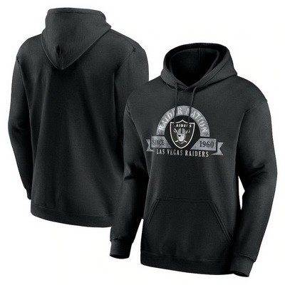 Men's Las Vegas Raiders Black Utility Pullover Hoodie