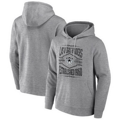 Men's Las Vegas Raiders Gray x Darius Rucker Collection 2 Hit Pullover Hoodie