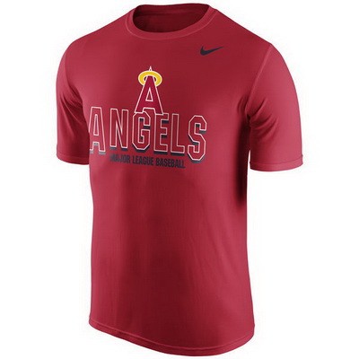 Men's Los Angeles Angels Printed T Shirt 10721