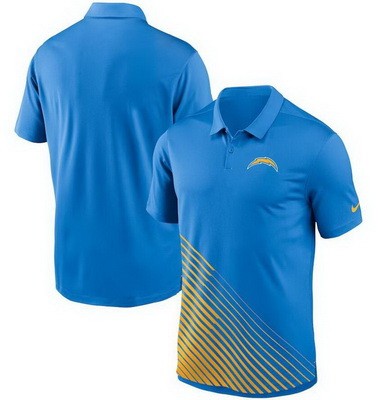 Men's Los Angeles Chargers Blue Vapor Performance Polo