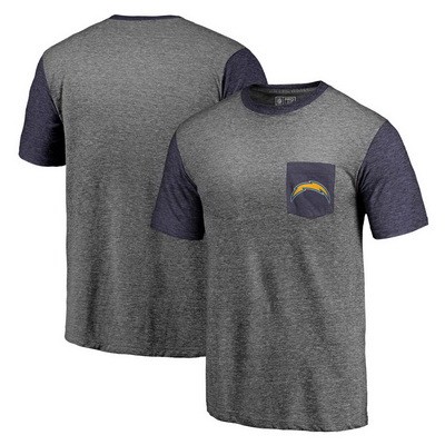 Men's Los Angeles Chargers Printed T Shirt 1707