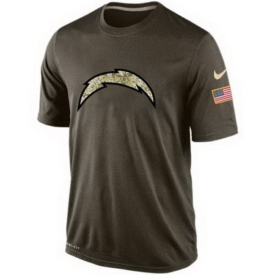 Men's Los Angeles Chargers Printed T Shirt 1712