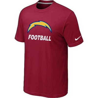 Men's Los Angeles Chargers Printed T Shirt 1736