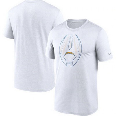 Men's Los Angeles Chargers White Legend Icon T-Shirt