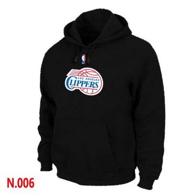 Men's Los Angeles Clippers Black Printed Pullover Hoodie