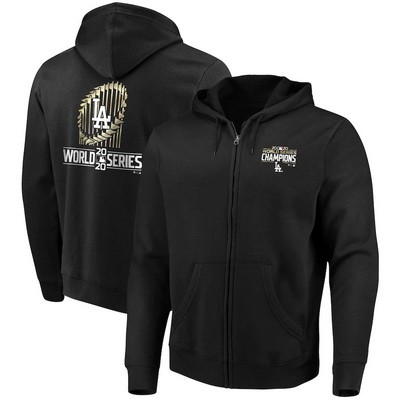 Men's Los Angeles Dodgers 2020 World Series Champions Pullover Hoodie 1007