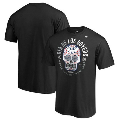 Men's Los Angeles Dodgers 2020 World Series Champions T Shirt 1032