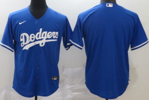 Men's Los Angeles Dodgers Blank Blue 2020 Cool Base Jersey