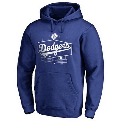 Men's Los Angeles Dodgers Blue Pullover Hoodie 250230