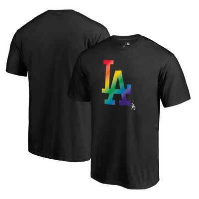Men's Los Angeles Dodgers Printed T Shirt 14316