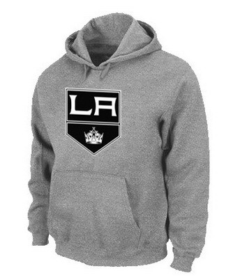 Men's Los Angeles Kings Gray Printed Pullover Hoodie