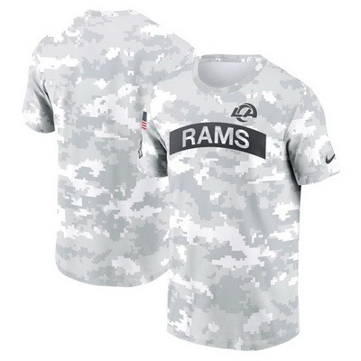 Men's Los Angeles Rams Arctic Camo 2024 Salute To Service Performance T Shirt