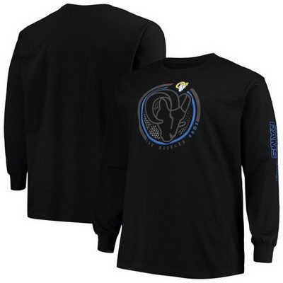 Men's Los Angeles Rams Black Performance Sweater 302213