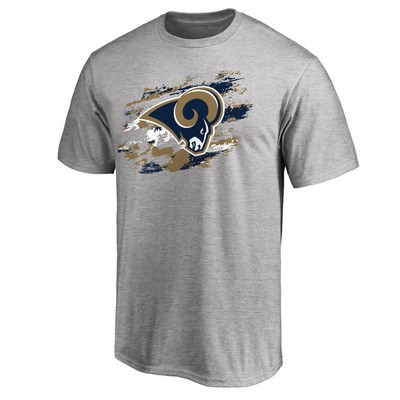 Men's Los Angeles Rams Printed T Shirt 1806