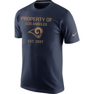 Men's Los Angeles Rams Printed T Shirt 1812