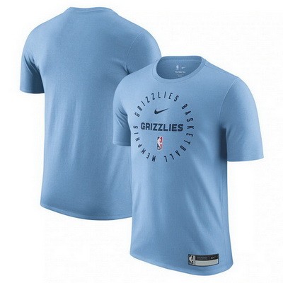 Men's Memphis Grizzlies Light Blue Legend On Court Practice Performance T Shirt