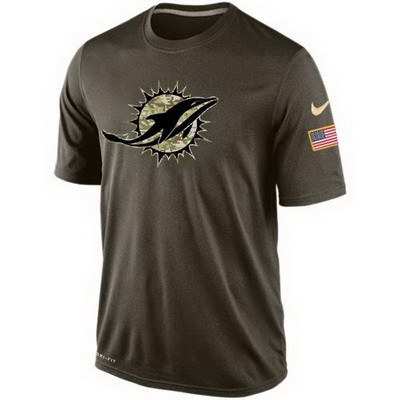 Men's Miami Dolphins Printed T Shirt 1908