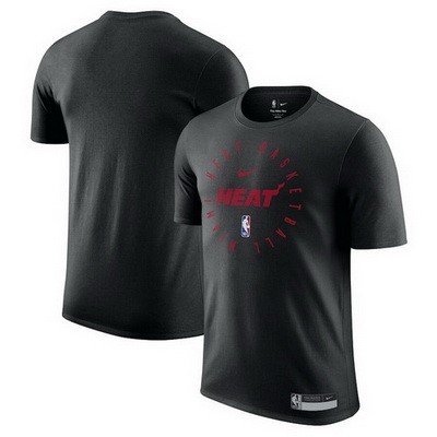 Men's Miami Heat Black Legend On Court Practice Performance T Shirt