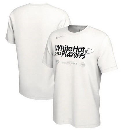 Men's Miami Heat White 2023 Finals T Shirt 306102