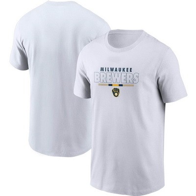 Men's Milwaukee Brewers Printed T Shirt 112230