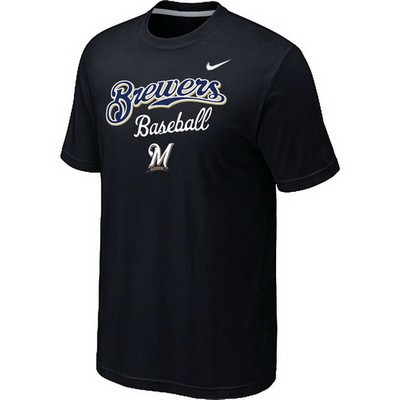 Men's Milwaukee Brewers Printed T Shirt 14317