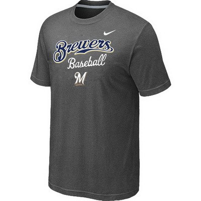Men's Milwaukee Brewers Printed T Shirt 14318