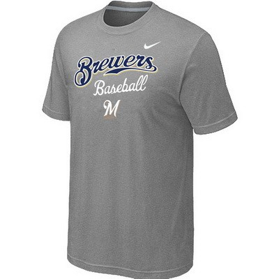 Men's Milwaukee Brewers Printed T Shirt 14324