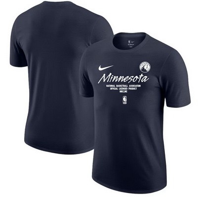 Men's Minnesota Timberwolves Black Association Official Ucensed T Shirt