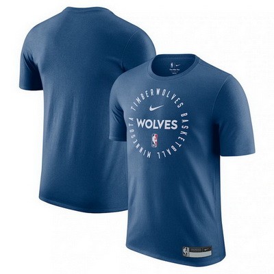 Men's Minnesota Timberwolves Navy Legend On Court Practice Performance T Shirt