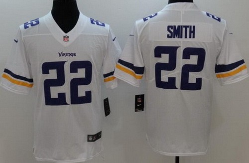 Men's Minnesota Vikings #22 Harrison Smith Limited White Vapor Untouchable Jersey