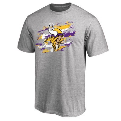 Men's Minnesota Vikings Printed T Shirt 2004
