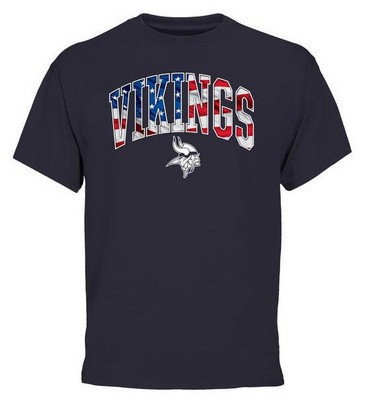 Men's Minnesota Vikings Printed T Shirt 2010