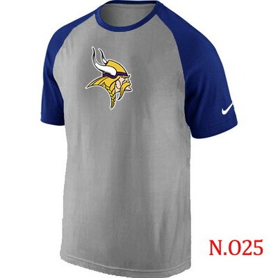 Men's Minnesota Vikings Printed T Shirt 2032