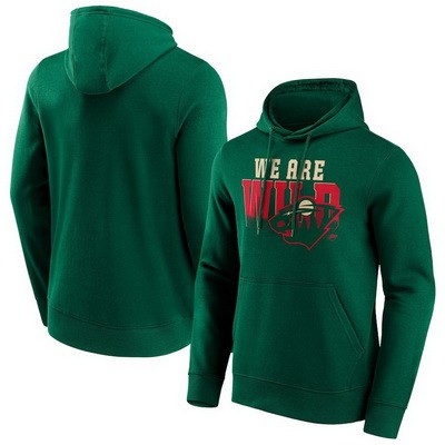 Men's Minnesota Wild Green Weare Hometown Graphic Hoodie