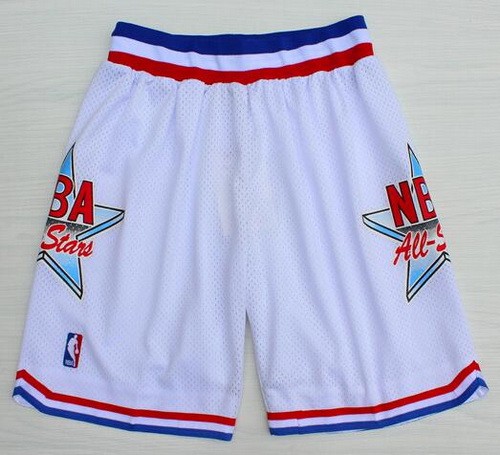 Men's NBA White 1992 All Star Swingman Shorts