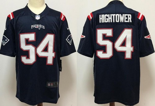 Men's New England Patriots #54 Dont'a Hightower Limited Navy 2020 Vapor Untouchable Jersey