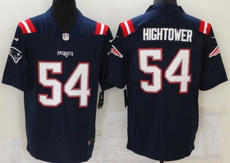 Men's New England Patriots #54 Dont'a Hightower Limited Navy Vapor Jersey