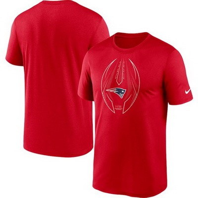 Men's New England Patriots Red Legend Icon T-Shirt