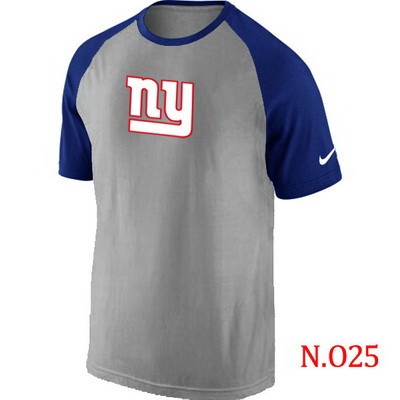 Men's New York Giants Printed T Shirt 2233