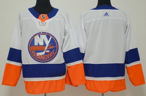 Men's New York Islanders Blank White Jersey